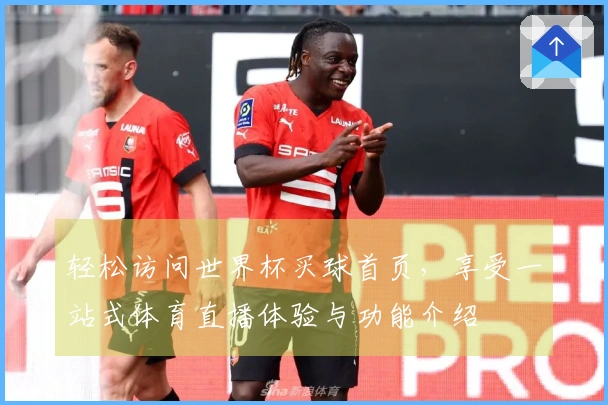 轻松访问世界杯买球首页，享受一站式体育直播体验与功能介绍