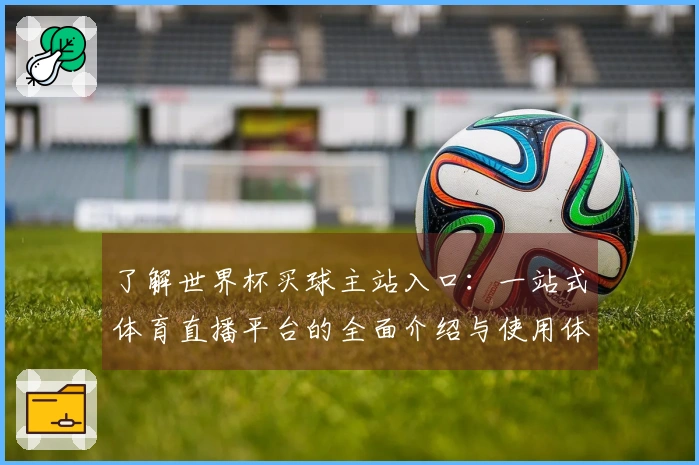 了解世界杯买球主站入口：一站式体育直播平台的全面介绍与使用体验